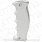 Aeroflow AF72-9910 BARE PISTOL GRIP SIDE PLATE PASSENGER HANDLE SILVER
