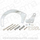 Aeroflow AF64-4015 Low Mount Alt Bracket Chrome S/B Chev with Short Water Pump