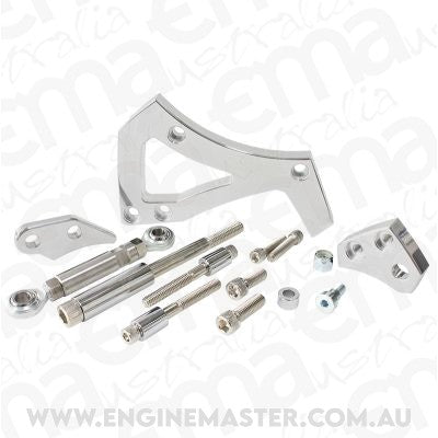 Aeroflow AF64-4000 Ford 351C Clev Billet Polishedalternator Bracket D/Side Mid Mnt Aeroflow - AF64-4000