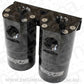 Aeroflow Performance Products AF64-4364BLK Dual Catch Can -10ORB Air / Oil Separator Diesel