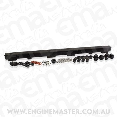Aeroflow AF64-2012 Fuel Rail Kit Rb30 Blue