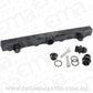 AeroFlow AF64-2221 Mitsubishi Evolution 4-9 4G63 Billet EFI Fuel Rails - Black Suit 14mm Full Length Fuel Injectors -10ORB Ports
