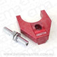 Aeroflow AF64-2093R Billet Distributor Hold Down Red Large V2 Windsor & 351C