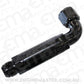 Aeroflow AF64-4100BLK -12AN 90 Deg to Inline Filter For Use with Dry Sump Pans
