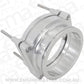 Aeroflow AF64-2144 GM LS Throttle Body Adapter Silver Finish suits 102mm Fly By Wire and 4" Intercooler Clamp