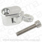 Aeroflow AF64-2187 Swivel GM LS Water Cross- Over Adapter -4AN Male Nipple