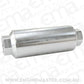Aeroflow AF66-2044S-10 Aeroflow Pro Filter 10 Micron Silver Female-12ORB 2 x 5.5"