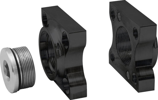 CVR CVR8002BK Remote Flange Kit Proflo Extreme Water Pump 1-1/4"-20 Black
