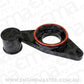 Aeroflow AF64-5053BLK for Subaru Wrx 02-07 & Sti 04-13 Bov Adapter Use with 64-5050