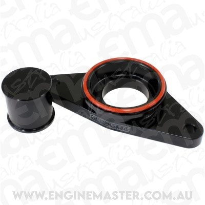 Aeroflow AF64-5053BLK for Subaru Wrx 02-07 & Sti 04-13 Bov Adapter Use with 64-5050