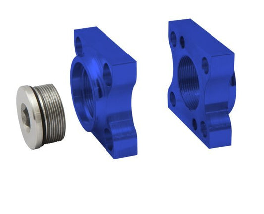 CVR CVR8002BL Remote Flange Kit for Proflo Extreme Pump Blue Anodised Finish