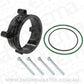 Aeroflow AF64-2138BLK BOSCH DBW 74mm THROTTLE ADAPT INTERCOOLER CLAMP 3 INCH BLACK