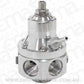 Aeroflow AF66-2060 2000HP EFI FUEL PRESSURE REG 4 PORT -8 E85 ALCOHOL POLISHED