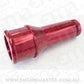 Aeroflow AF64-2083R 1.75" Radiator Hose Adapter Red Long 4.5" Length Cvr