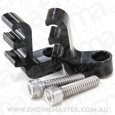 Aeroflow AF64-9702BLK Black 2 Wire Lead Separator Bolt Into Valve Cover Thread