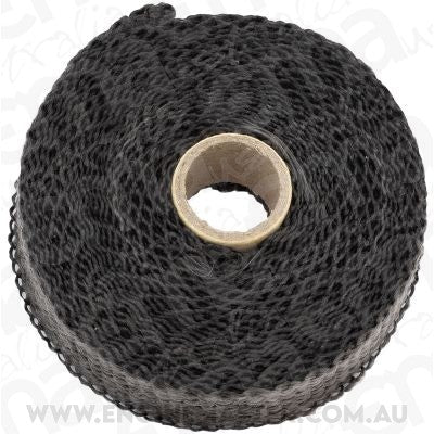 Aeroflow AF91-3006 Exhaust Insulation Wrap1"x15Ft15 Foot Black Roll