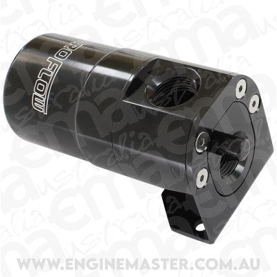 Aeroflow AF64-4363BLK Universalersal Catch Can -10ORB Air / Oil Separator Diesel