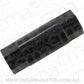 M6 Female Hex Spacer, 40mm Length (Black Finish)