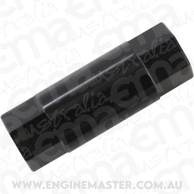 M6 Female Hex Spacer, 40mm Length (Black Finish)