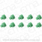 Aeroflow AF49-8541 Weatherpack Wire Seal Green Pack Of 10