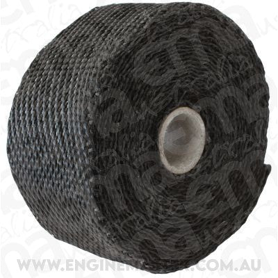 Exhaust Insulation Wrap (2" Wide, 15ft Length, Black Titanium)