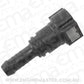 Aeroflow AF49-7010 PUSH ON 3/8" EFI FITTING TO 3/8" / 9.65MM BARB STRAIGHT