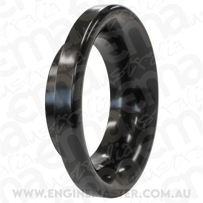 Aeroflow Performance Products AF64-4072BLK 6" Bellmouth Suit 6" Turbo Or Intake Pipe 6" O.D Black