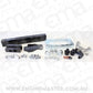 Aeroflow AF64-2104BLK Rotary Fuel Rail Kit Series 6 7 & 8. for Mazda Rx7 Black