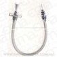 Aeroflow Performance Products AF72-2500 GM Th350 Th400 Trans Dipstick Firewall Mount Chrome Finish