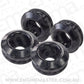Aeroflow AF59-2122 for Nissan S14 S15 Fuel Injector Inserts 4 x Pieces Black Anodi