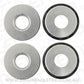 Aeroflow AF59-2009 Sr20 Fuel Injector Inserts Use with AFtermarket Rails
