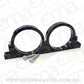 Aeroflow AF66-2246BLK Aeroflow Billet Dual Bracket For 2.5" Diam Filter AF64-2150