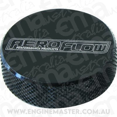 Aeroflow AF55-1006BLK Tall Air Clean Nut 5/16" Blackfemale Thread 5/16" Unc