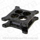 Aeroflow AF64-2071BLK Velocity Carb Spacer 2" 4150 Bolt On Horsepower Square Bore