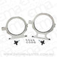 Aeroflow AF64-5000P Nos Bottle Billet Brackets *(Pair)* Polished Nitrous