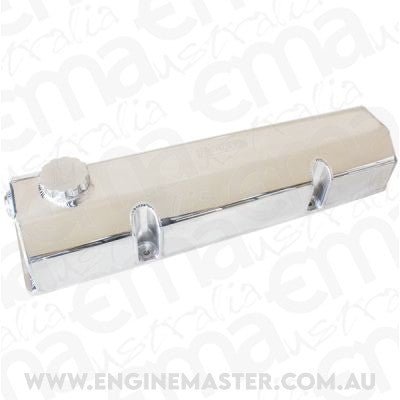 Aeroflow AF77-5000 Fabricated Valve Covers Polished Suit Sb Chev