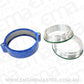 Aeroflow AF25-5000BL 5" Billet Intercooler Quick Connect Clamp Blue Finish