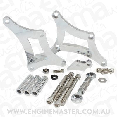 Aeroflow AF64-4035 Billet Alt Brack Holden Lh-Lx Drivers Side Low Mount