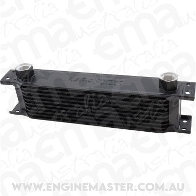 Aeroflow AF72-4010 Oil Cooler 330 x 77 x 51mm Trans Or Engine Oil 10 Row