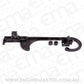 Aeroflow AF64-2026BLK Billet Throttle Cable Bracket Black suits 4150 Style Carbs