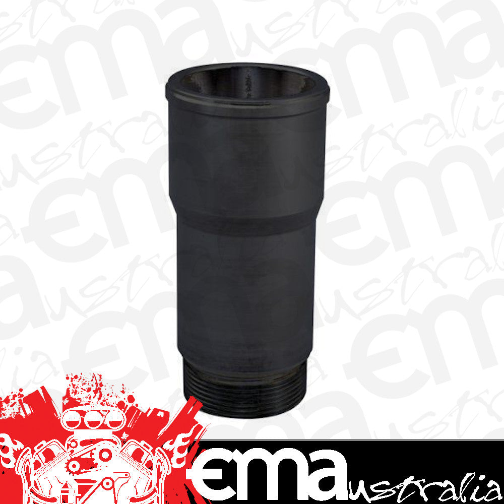 CVR CVR8125BK Water Pump Inlet Fitting 1-3/16" Male O-Ring to 1.25" Hose Black