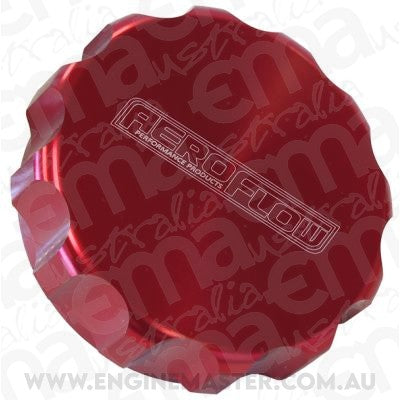 Aeroflow AF59-460-40R Replacement Billet Cap suits -40 Base Red Anodised
