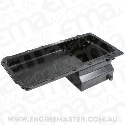 Aeroflow AF82-2014 LS Chev Fabricated Oil Pan Rear Sump Hq-Wb Style Pan