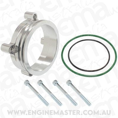 Aeroflow AF64-2138 BOSCH DBW 74mm THROTTLE ADAPT INTERCOOLER CLAMP 3 INCH SILVE