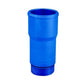 CVR CVR8125BL Water Pump Inlet Fitting 1-3/16" Male O-Ring to 1.25" Hose Blue