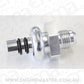 Aeroflow AF64-4356S Ford Efi Regulator Adapter -6AN with .435" Shank Silver