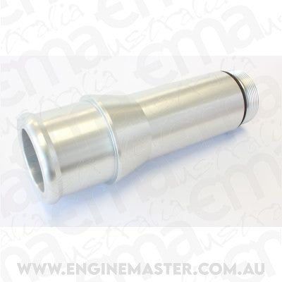 Aeroflow Performance Products AF64-2081S 1.5" Radiator Hose Adapter Silver Long 4.5" Length Cvr