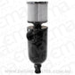 Aeroflow AF77-1028BLK Universalersal Breather Tank -12ORB6.5x3.5" S/S Billet Breather
