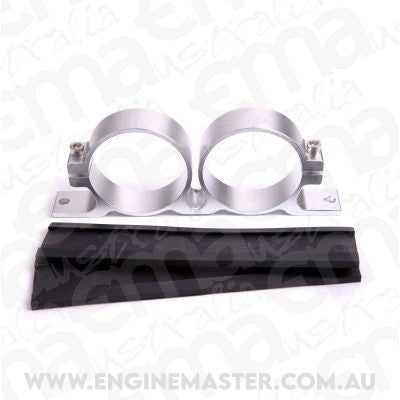 Aeroflow AF64-2015S Billet Fuel Pump Bracket Boschsilver Dual suits All Bosch