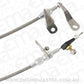 Aeroflow AF72-7003 Aeroflow Kickdown Ford C4 Cable Chrome Finish